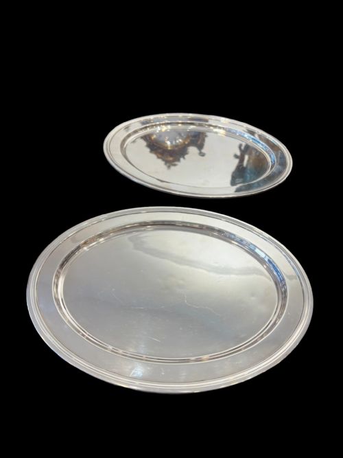TIFFANY CO ART DECO STERLING SILVER TRAYDISH - ADDITIONAL PHOTO 5