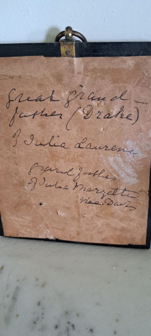 19TH CENTURY SILHOUETTE OF A MALE - ADDITIONAL PHOTO 2