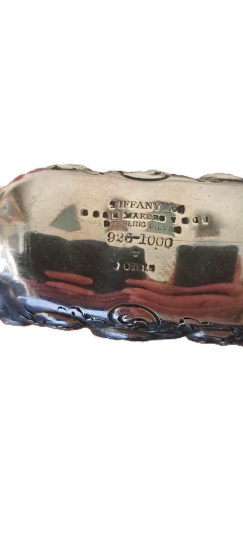 TIFFANY CO LATE 19TH CENTURY AMERICAN STERLING SILVER HIP FLASK - ADDITIONAL PHOTO 6