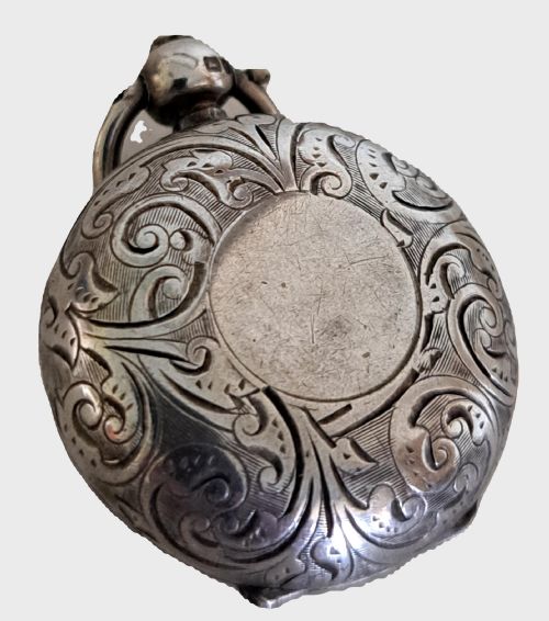 STERLING SILVER SINGLE SOVEREIGN CASE EDWARDIAN 1910 BIRMINGHAM - ADDITIONAL PHOTO 6