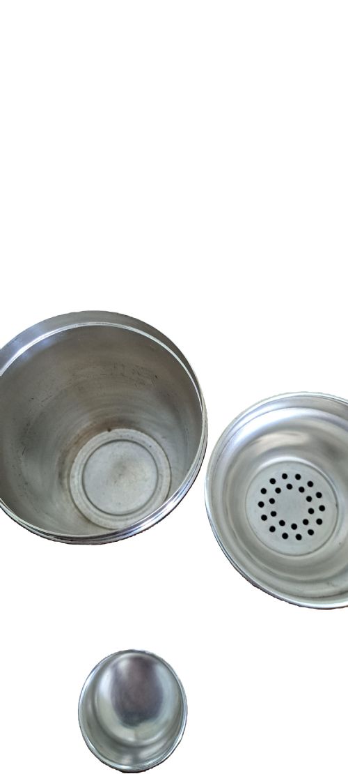 SILVER PLATED COCKTAIL SHAKER EPNSREGIS PLATE N1563 - ADDITIONAL PHOTO 5