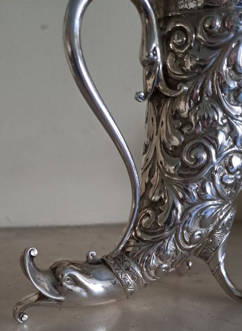 VICTORIAN CORNUCOPIA SUGAR CASTERSIFTER HORACE WOODWARD CO LTD LONDON 1898 - ADDITIONAL PHOTO 6