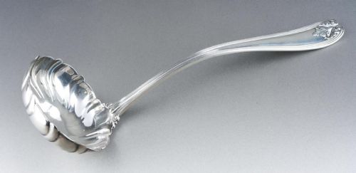TIFFANY CO COLONIAL PATTERN SILVER SOUP LADLE - ADDITIONAL PHOTO 5