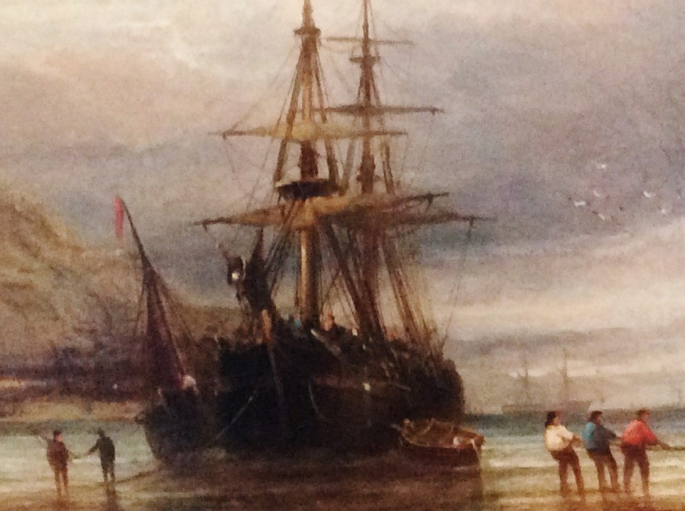  St Michael's Mount, Cornwall seascape oil John Callow  View IV