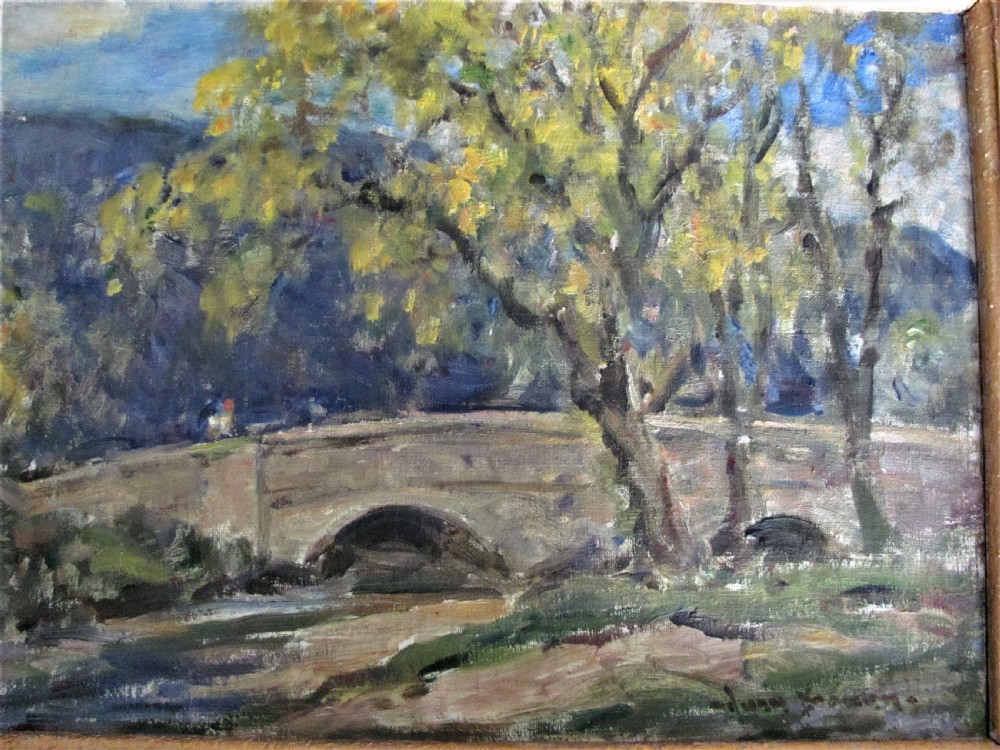 impressionist landscape of 