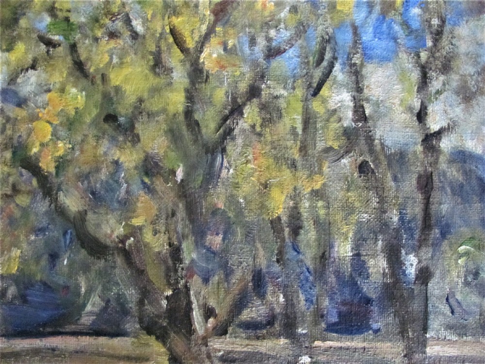 impressionist landscape of 