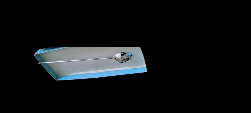 4 Tiffany & Co Silver Mint Julip Cocktail Stirrers Straws View V