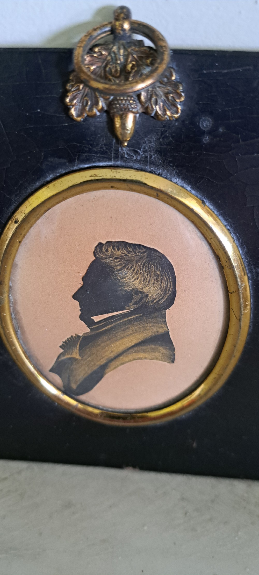19th century silhouette of a male View II