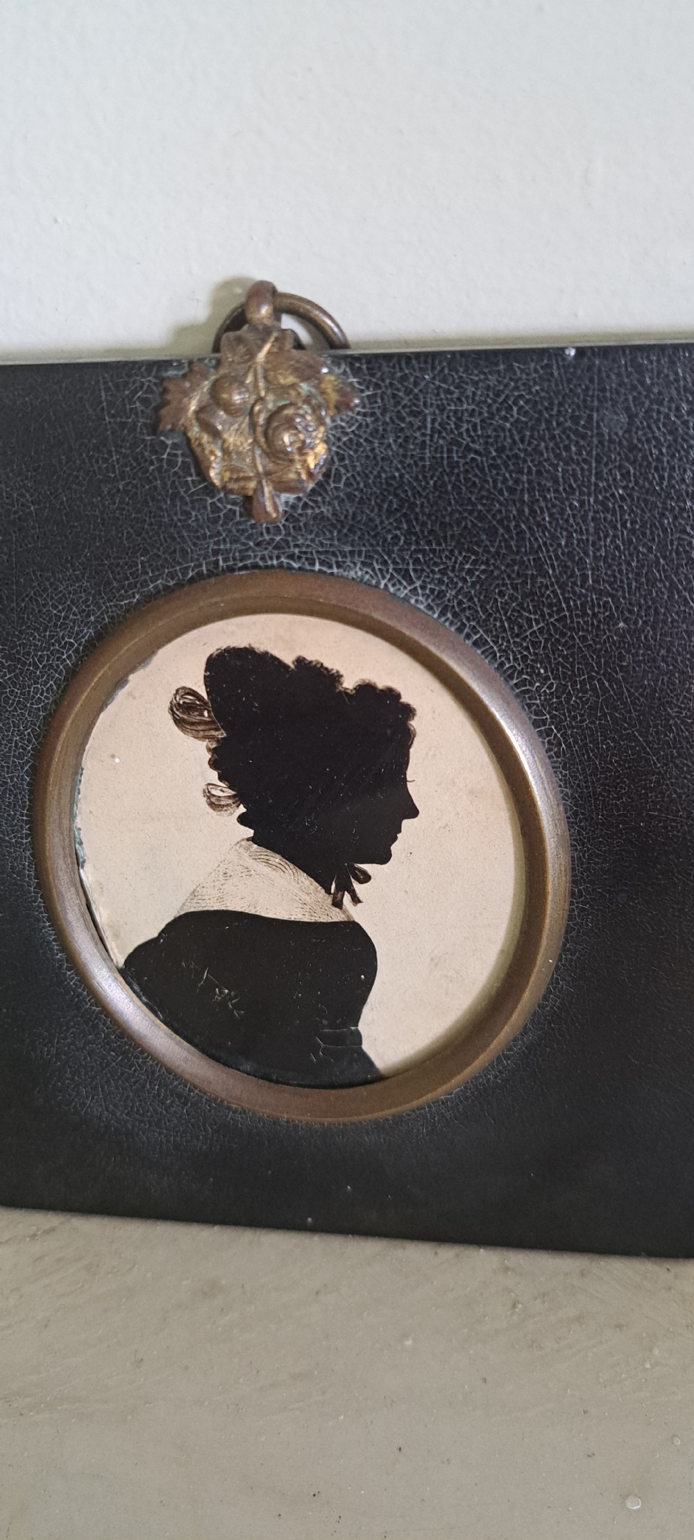 19th century silhouette of a female View II