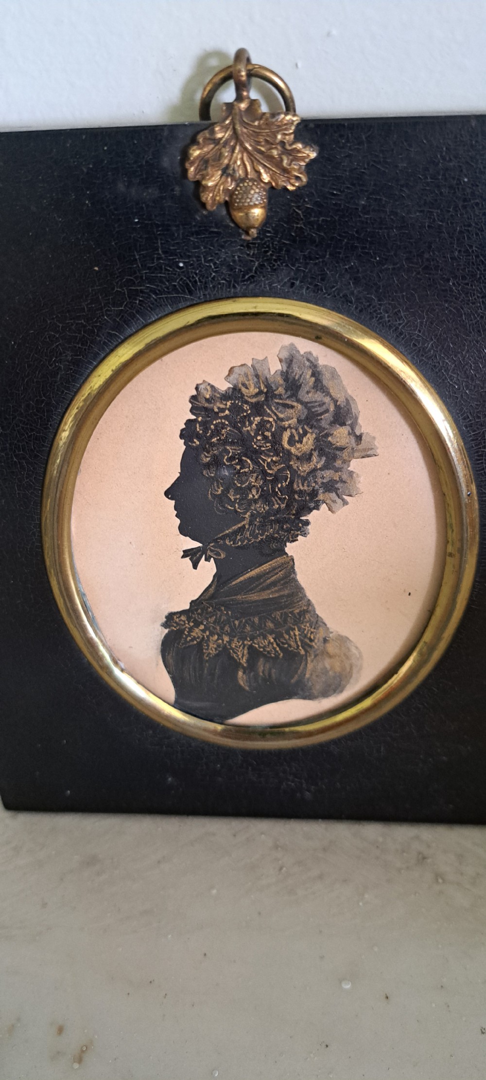 19th century silhouette of a female View II