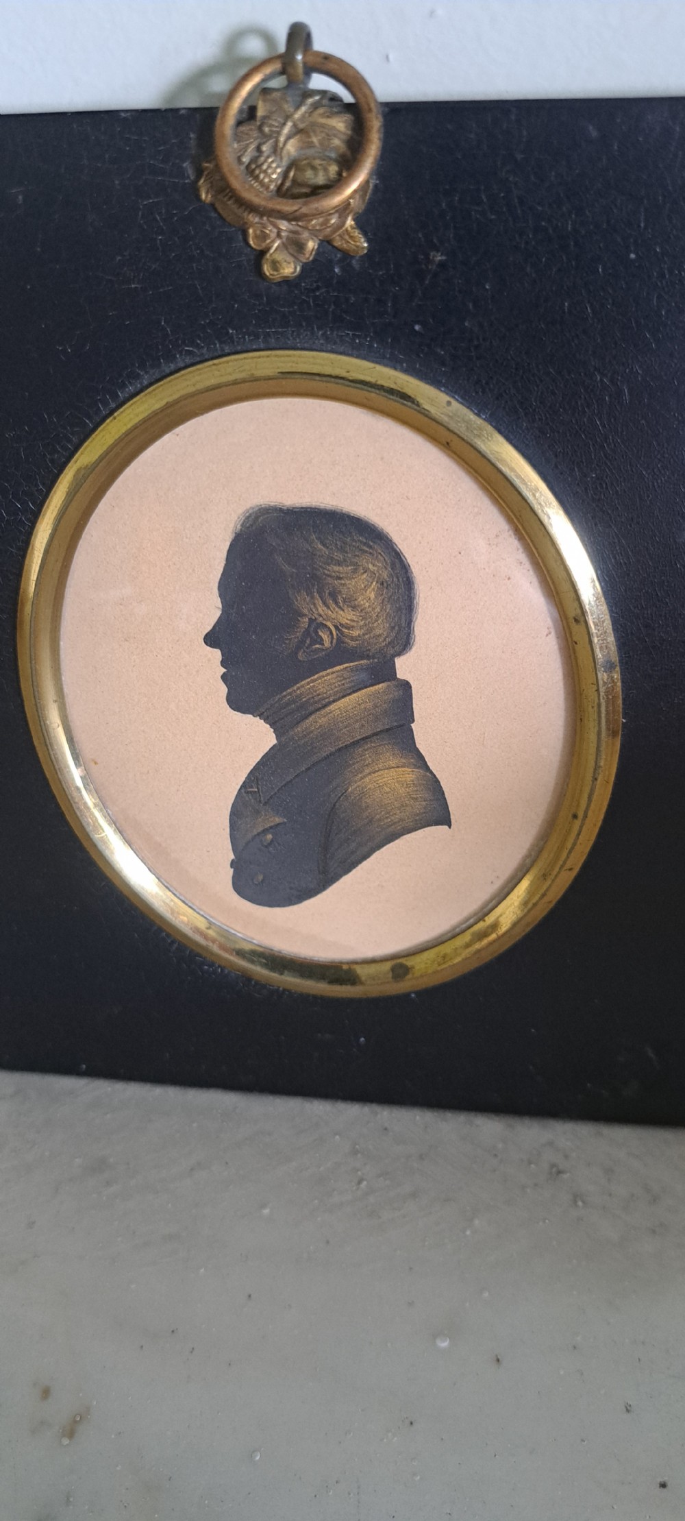 19th century silhouette of a male View II