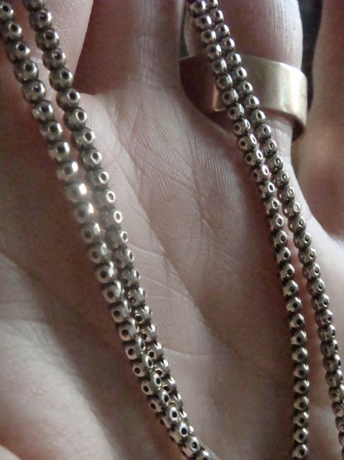 EDWARDIAN 9CT FANCY CHAIN 81G 20 INCHES YELLOW GOLD CHAIN - ADDITIONAL PHOTO 3