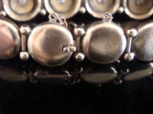 EDWARDIAN 9CT YELLOW GOLD STAR CELESTIAL OLD CUT DIAMOND BRACELET 116G - ADDITIONAL PHOTO 5