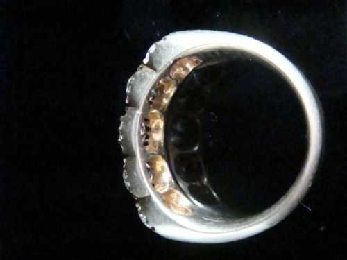 EARLY VICTORIAN 18CT YELLOW GOLD OLD CUT DIAMOND 260280CT 5 STONE RING - ADDITIONAL PHOTO 11
