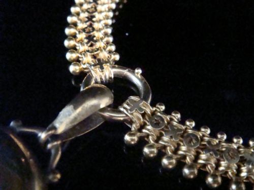 HEAVY VICTORIAN 15CT OR HIGHER 165INCHES COLLAR DIAMOND LOCKET 526GRAMS - ADDITIONAL PHOTO 1