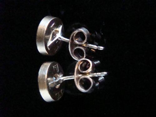 VICTORIAN 18CT YELLOW GOLD OLD CUT DIAMOND STAR CUT EARRINGS STUDS - ADDITIONAL PHOTO 2