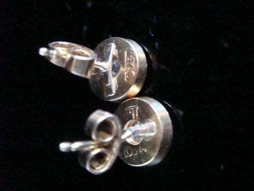 VICTORIAN 18CT YELLOW GOLD OLD CUT DIAMOND STAR CUT EARRINGS STUDS - ADDITIONAL PHOTO 3