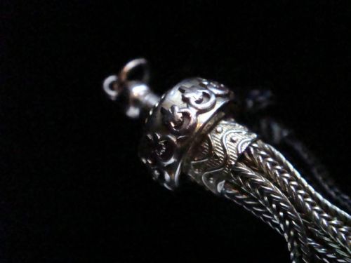 ORIGINAL VICTORIAN 15CT YELLOW GOLD TASSEL PENDANT 35G - ADDITIONAL PHOTO 1