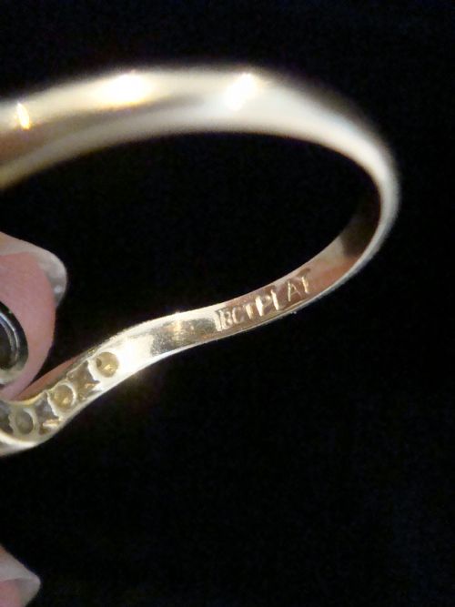 EDWARDIAN 18CT PLATINUM 130CT TRANSITIONAL CUT TOI ET MOI HI COLOUR VS1SI1 - ADDITIONAL PHOTO 6