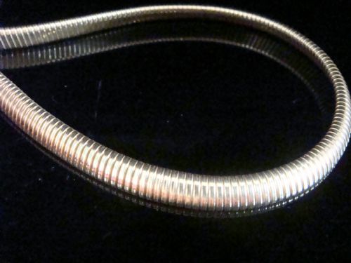 retro 1950s 18ct tubogas collar 247g fab condition 16 choker - CATEGORY: ANTIQUE JEWELLERY - DATED 1950