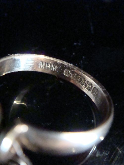 EDWARDIAN 9CT PADLOCK HEART RING 3G - ADDITIONAL PHOTO 1