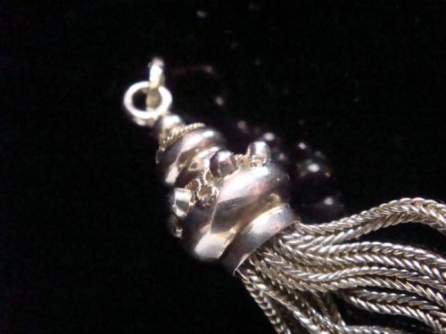 ORIGINAL VICTORIAN 9CT YELLOW GOLD TASSEL PENDANT 34G - ADDITIONAL PHOTO 1
