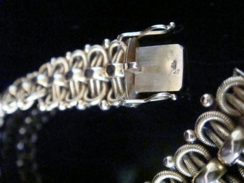 EDWARDIAN FRENCH 18CT YELLOW GOLD ORNATE BRACELET 29G - ADDITIONAL PHOTO 3
