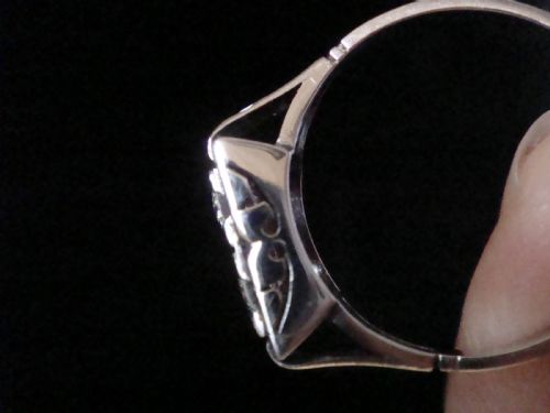 ART DECO 1920S 18CT WHITE GOLD DIAMOND TOI ET MOI RING 040CT - ADDITIONAL PHOTO 7