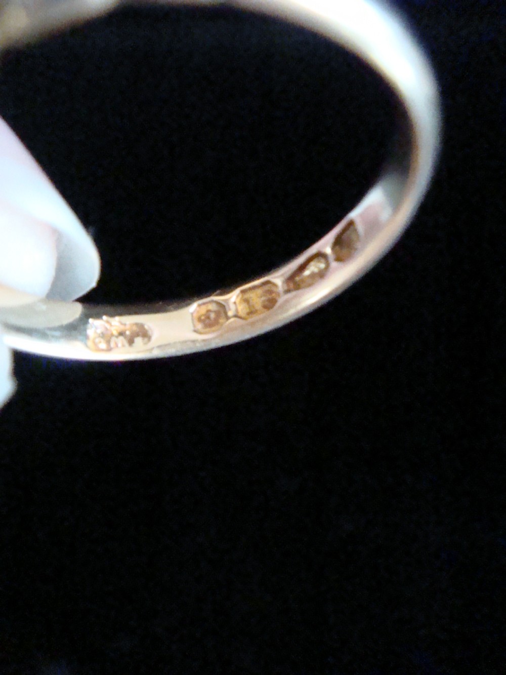 EDWARDIAN 18CT YELLOW GOLD NATURAL CORAL OLD CUT DIAMOND CLUSTER HALO RING View III