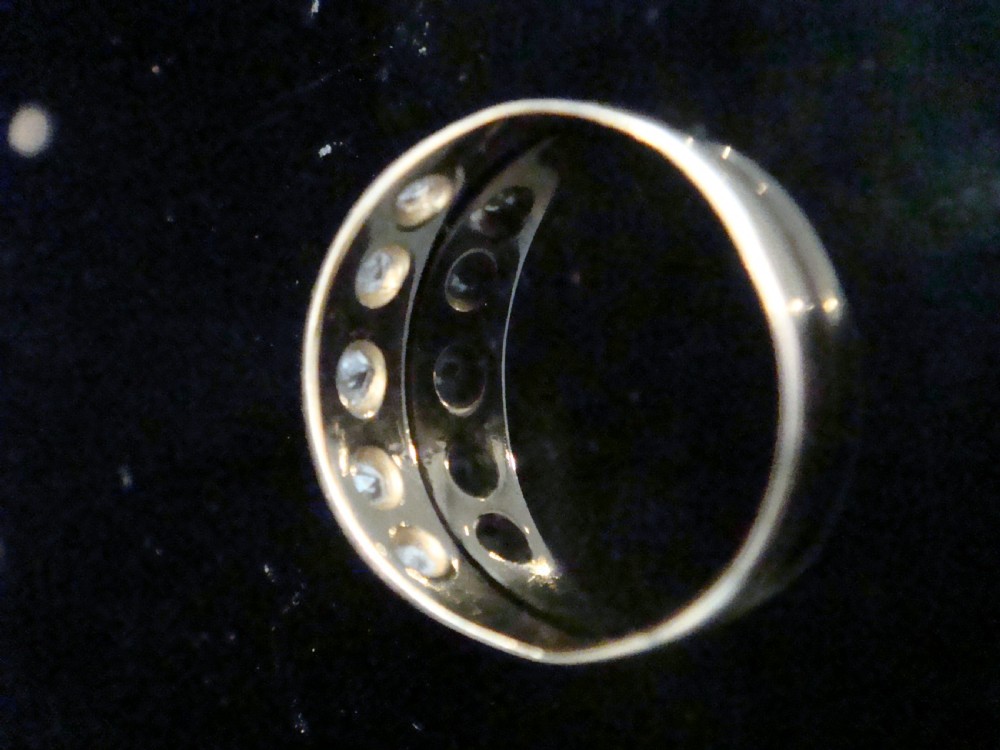 EDWARDIAN 18CT YELLOW GOLD OLD CUT DIAMOND RING 2G 0.30ct View III