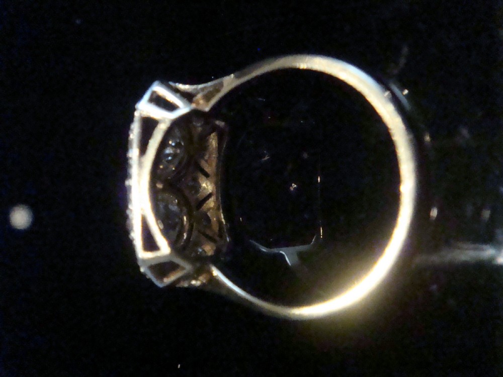 EDWARDIAN ART DECO 18CT YELLOW GOLD 2 STONE TOI ET MOI 1.45CT DIAMOND RING View IV