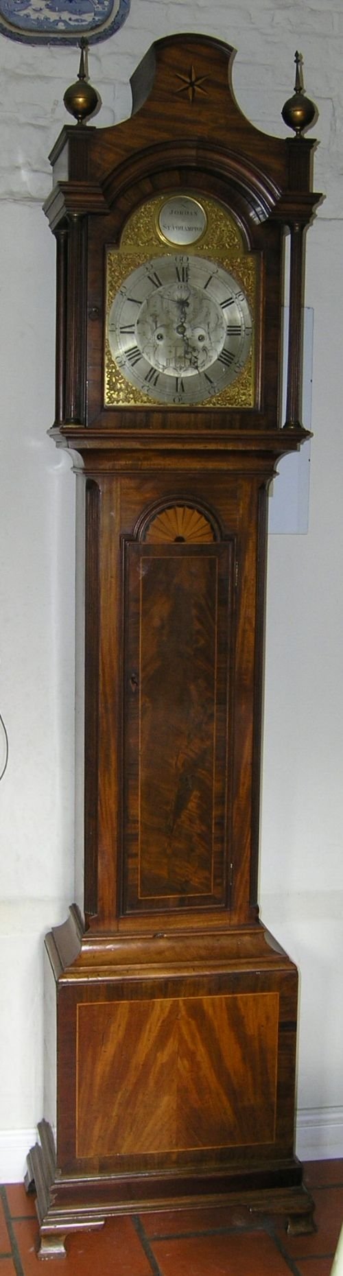 Spectacular 18th Cent Longcase Clock