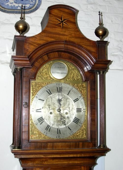 fig 1. Spectacular 18th Cent Longcase Clock