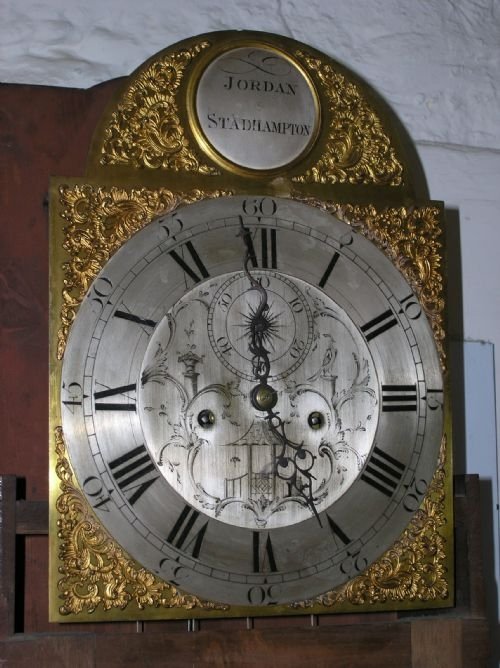 fig 2. Spectacular 18th Cent Longcase Clock
