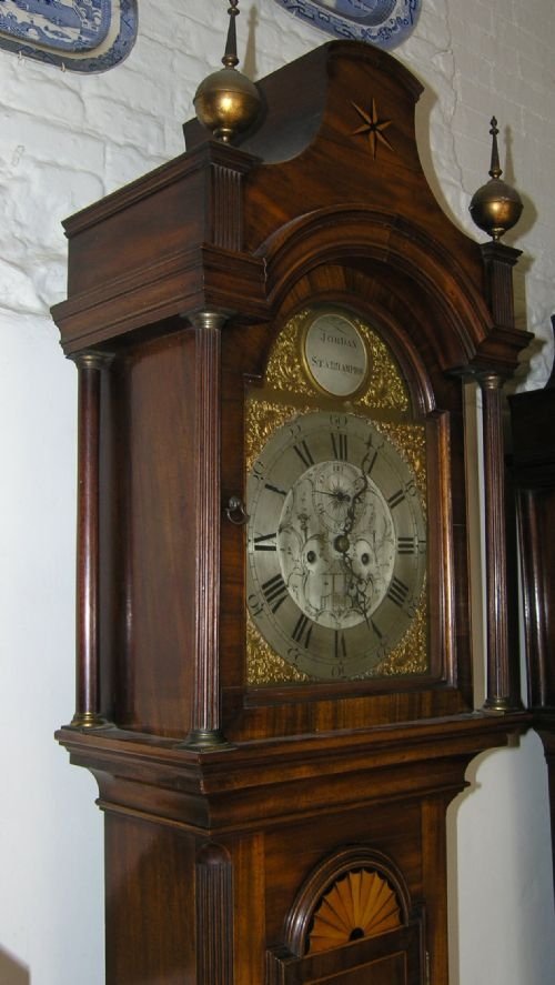 fig 3. Spectacular 18th Cent Longcase Clock