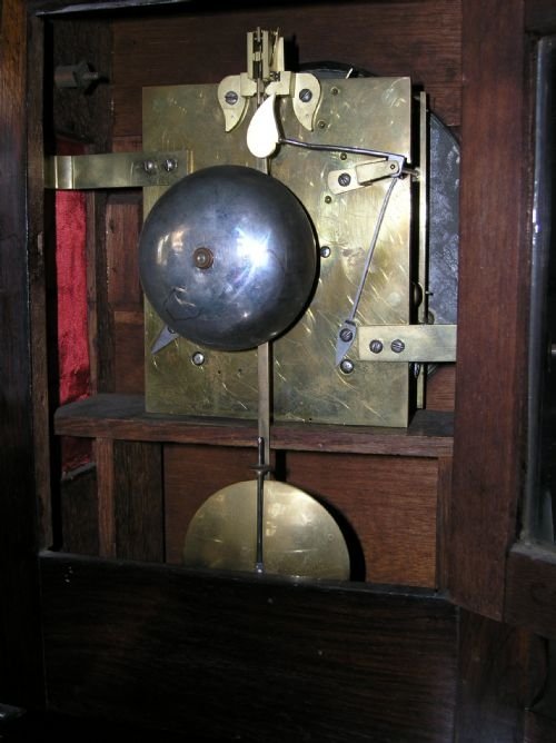 fig 1. 19th Cent Rosewood Fusee Bracket Clock