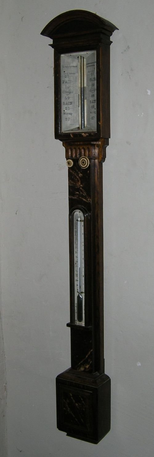 19th Cent Stick Barometer