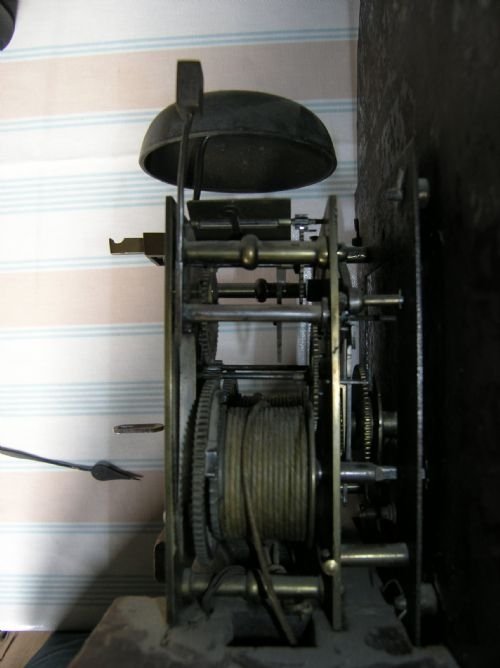 fig 1. 8 Day Longcase Clock Movement