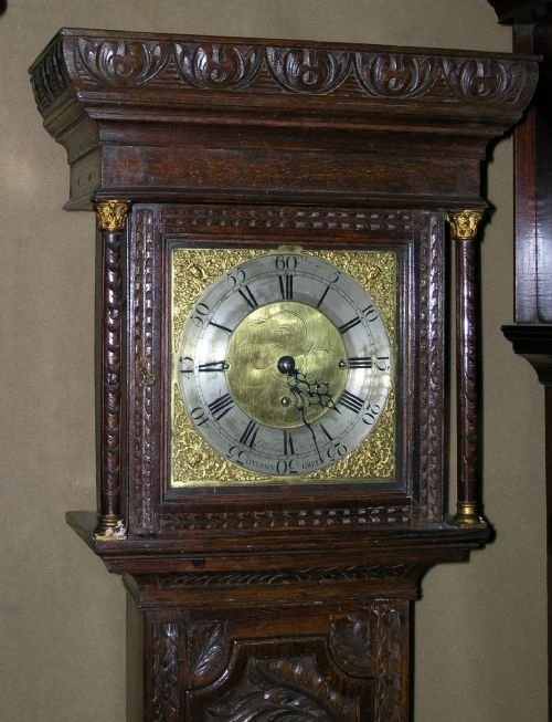 fig 1. 18th Cent Musical 8 Bell Longcase Clock
