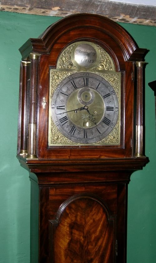 Superb 18th Cent Mahogany Longcase Clock
