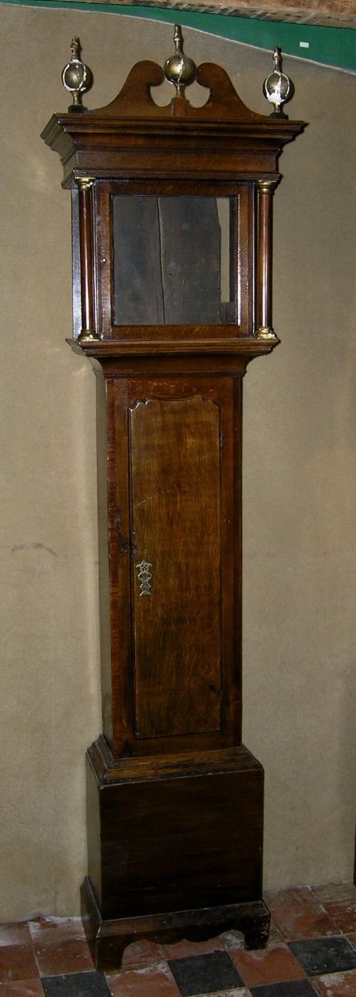 18th Cent Oak Longcase Clock Case