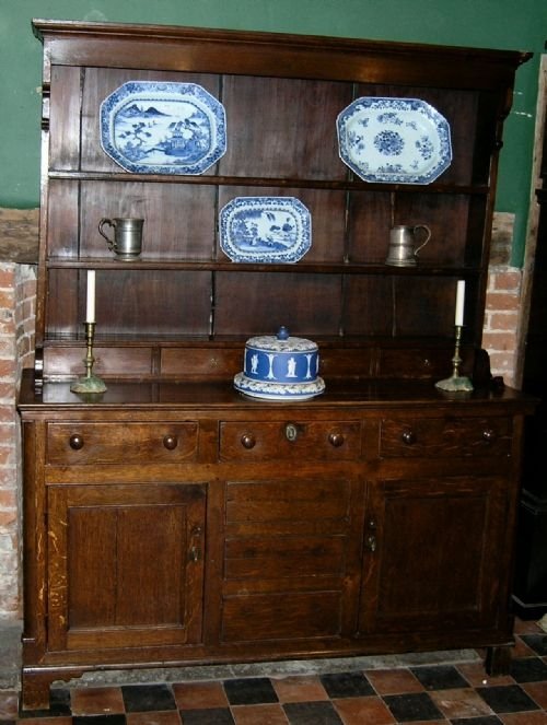 A Small George III Oak Denbighshire Dresser