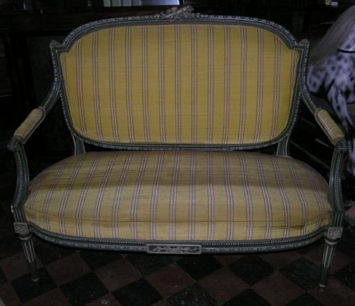 Pretty Painted Sofa