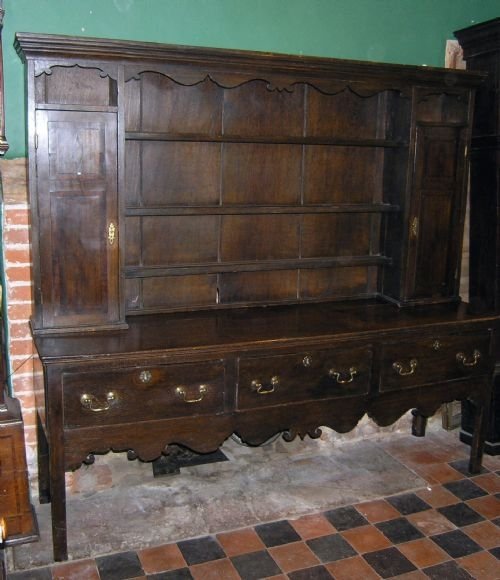 18th Cent Oak Dresser