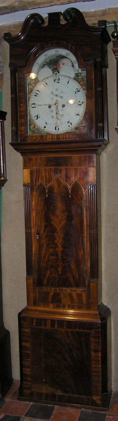Impressive Moondial Longcase Clock