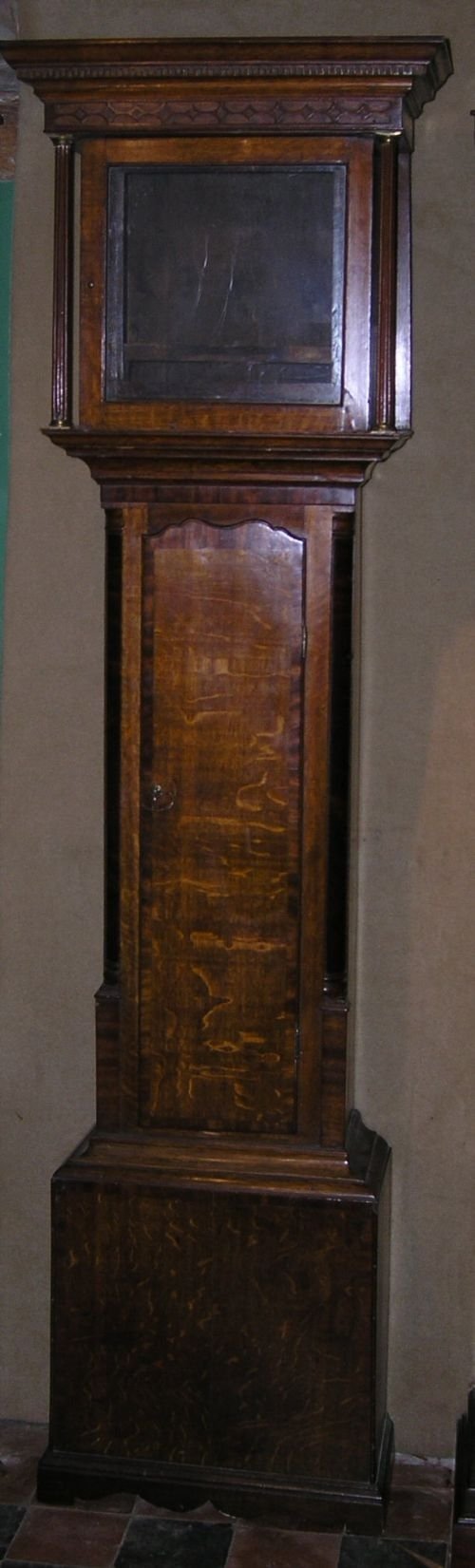 Late 18th Cent Oak Longcase Clock Case