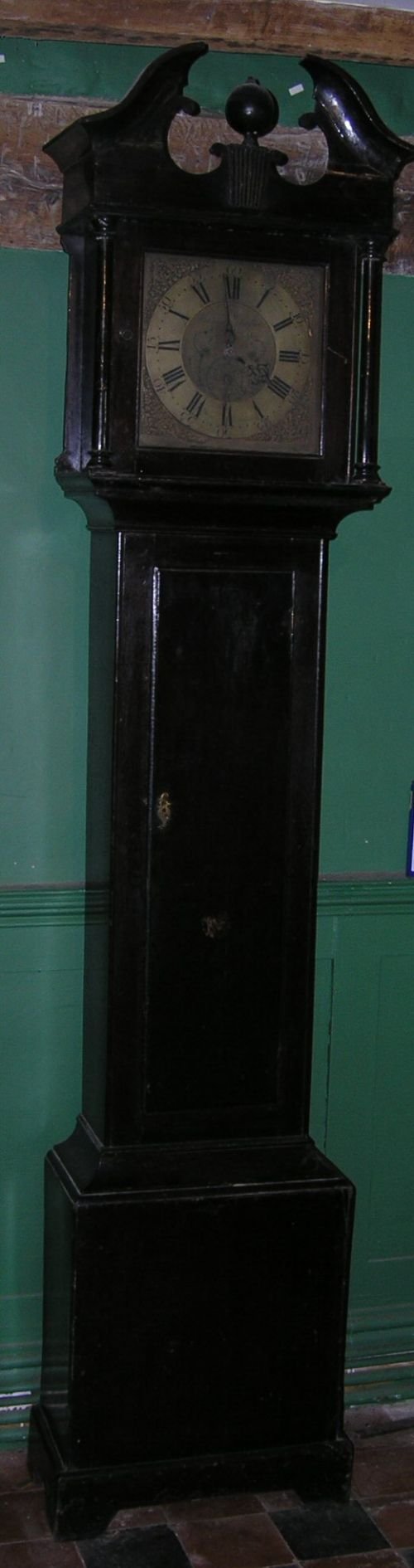 18th Cent Oak Longcase Clock