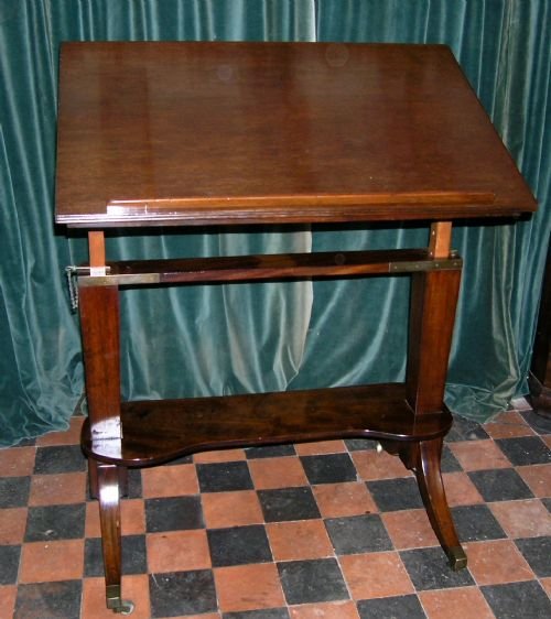 Regency Mahogany Architects Table
