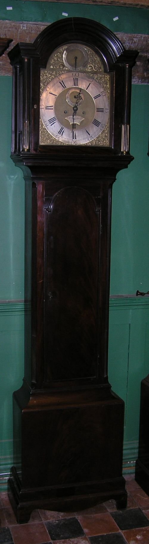 18th Cent Mahogany Longcase Clock, Rogers, Watford