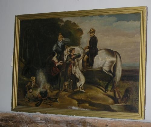 19th Cent Oil Painting